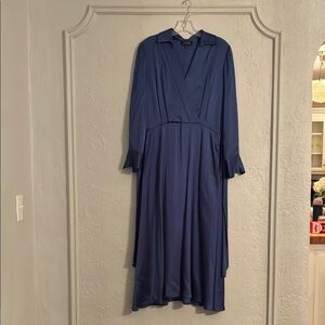 Elegant Blue Women's Dress